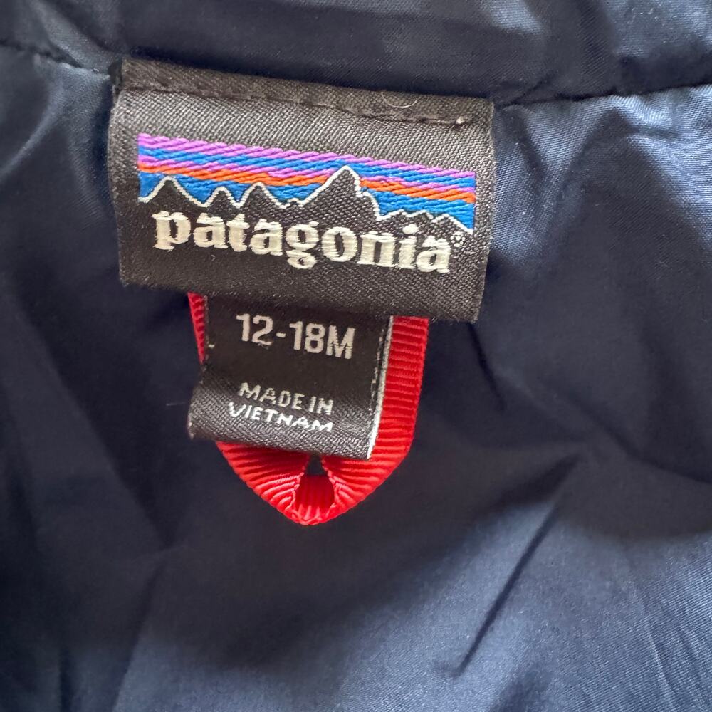 Patagonia Baby Infant 12-18M Retro-X Sherpa Fleece High Pile Lined Jacket - Picture 8 of 9
